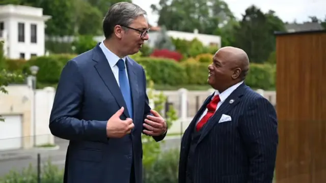 Aleksandar Vučić, predsednik Srbije i pastor Mark Berns u Beogradu