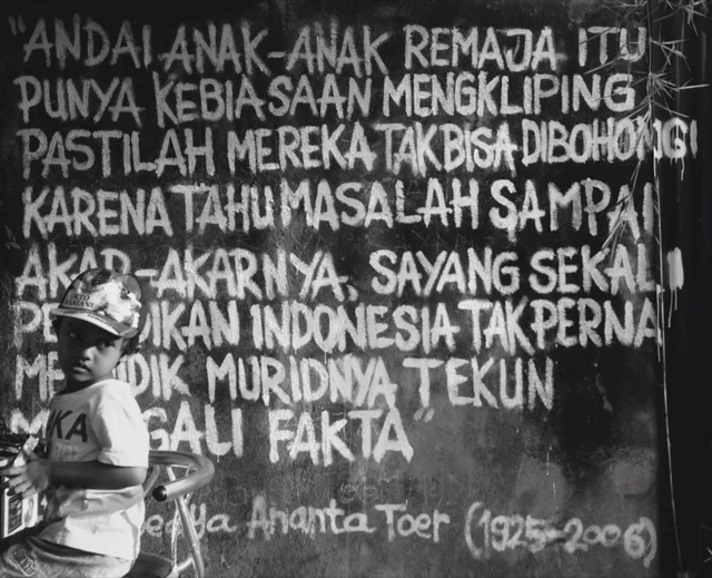 Muhidin M Dahlan, kliping, arsip, Pramoedya Ananta Toer