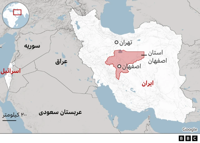 نقشه اصفهان