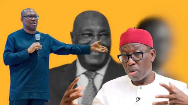 Atiku, Okowa na Peter Obi 