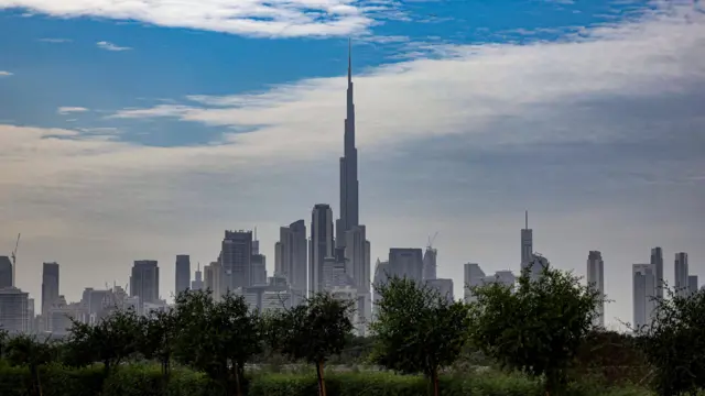 दुबईको दृश्य