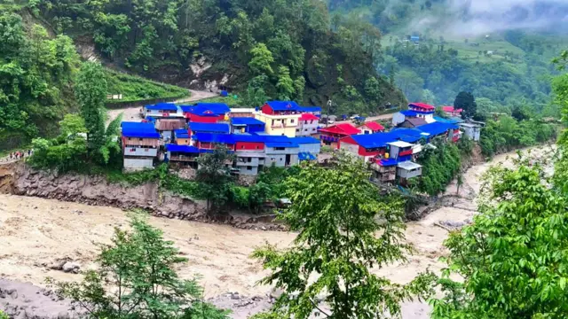 जोखिममा परेको बस्ती