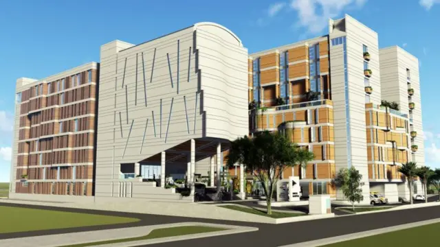 ইউনাইটেড মেডিকেল কলেজ ও হাসপাতালের নকশা