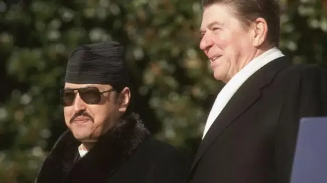 रेगनले राजा वीरेन्द्रलाई ह्वाईट हाउसमा निम्त्याएका थिए