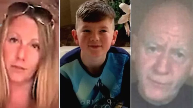 Мама, дедушка и Алекс Бэтти