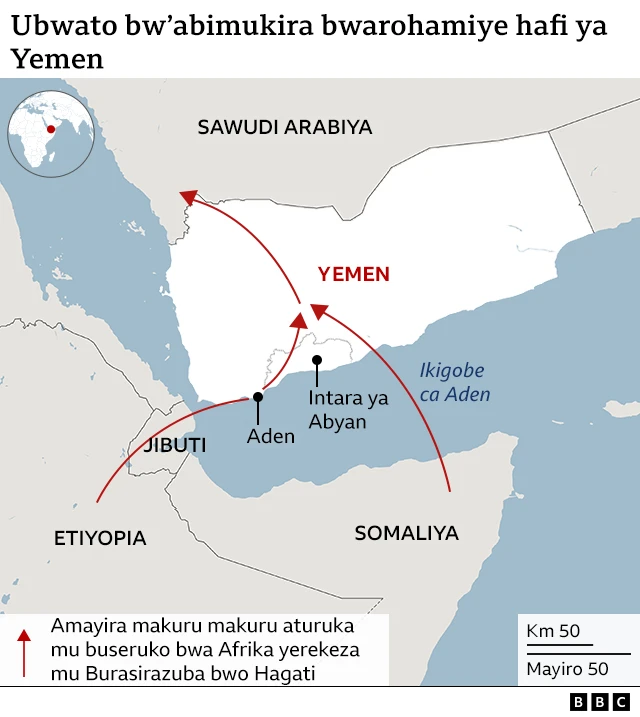 Ikarata yerekana ingendo z'abimukira