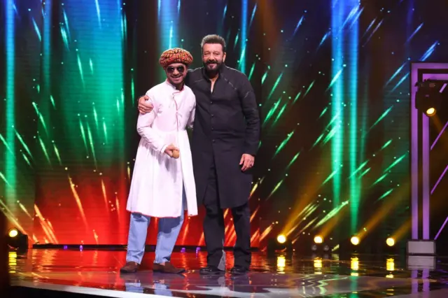 संजय दत्त के साथ वैभव गुप्ता