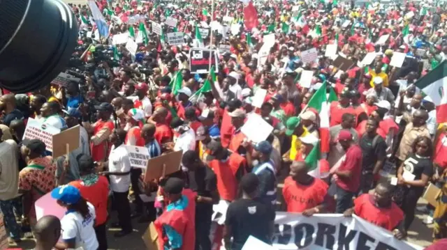 Ndị NLC na-eme ngagharịiwe Febuwarị 27, 2024