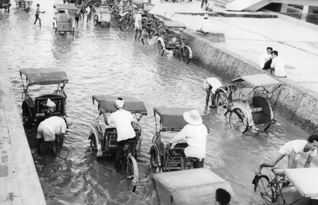 banjir jakarta 1960, banjir bekasi, sejarah, banjir