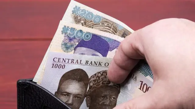 Current 1000 and 500 naira notes for 2022