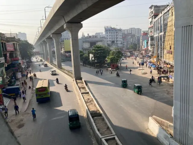 প্রথম দফা অবরোধের সময় ঢাকার চিত্র ছিল এরকম