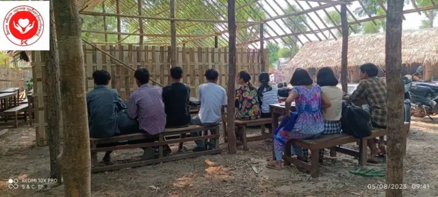 ရွှေဘိုခရိုင်ထဲက ကြားကာလစာသင်ကျောင်းတစ်ကျောင်း