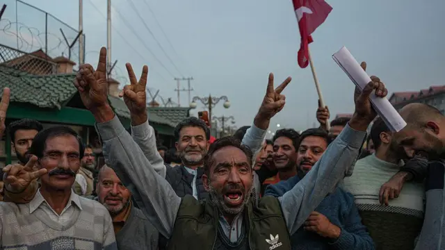 नेशनल कॉन्फ़्रेंस के कार्यकर्ता