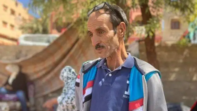 Abdelkarim Brouri, vítima do terremoto