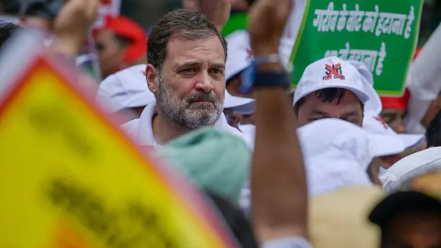 राहुल गांधी की तस्वीर