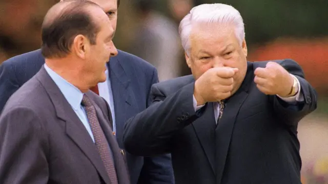 روسی صدر بورس یلسن 