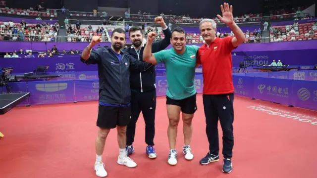 تیم تنیس روی میز ایران