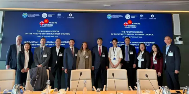 Кыргыз-Британ ишкерлеринин жолугушуусу.