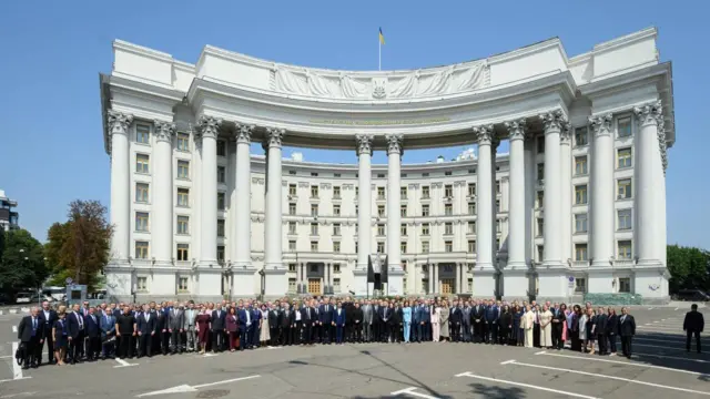 Українські посли та Володимир Зеленський, 3 серпня 2026 року, Київ