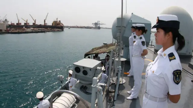 የቻይና የባሕር ኃይል አባላት