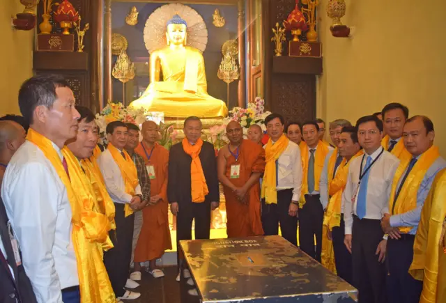 Ông Tô Lâm thăm Chùa Mahabodhi tại Bồ Đề Đạo Tràng vào ngày 5/5/2026