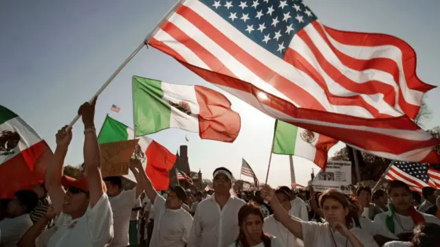 Protestas migrantes mexicanos