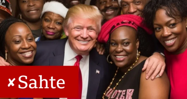 Trump sahte görseli