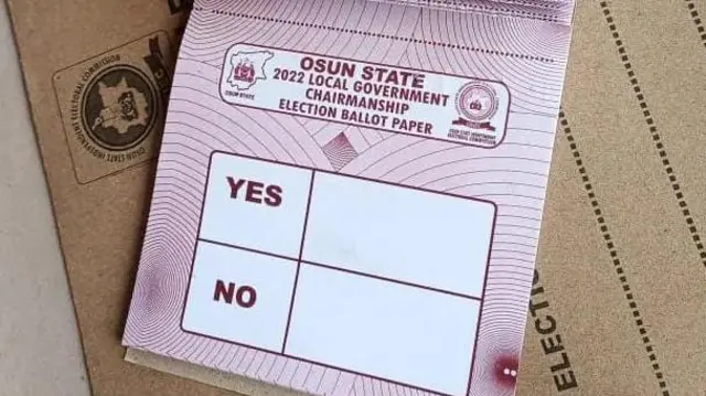 Iwe idibo ijọba ibilẹ Osun