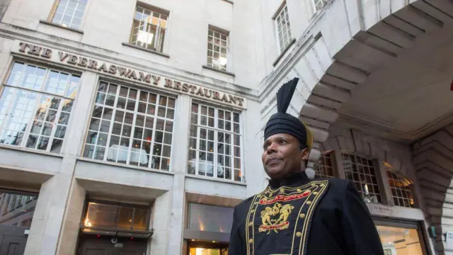 லண்டன், வீராசாமி உணவகம்