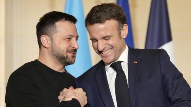 Zelensky et Macron