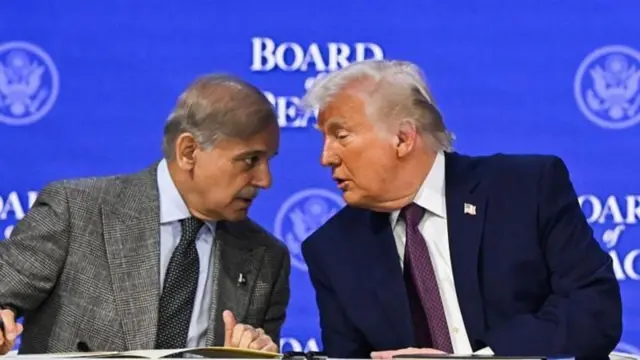 शहबाज़ शरीफ़ और डोनाल्ड ट्रंप