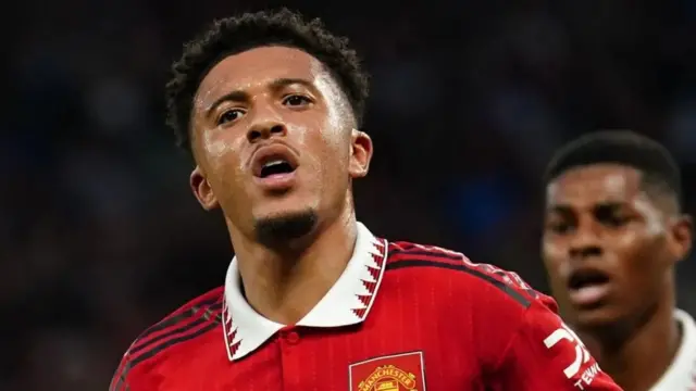 Jadon Sancho mu rukino rwa Manchester United