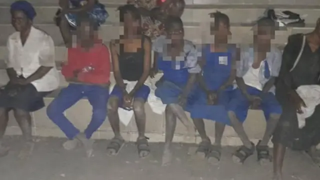 Aworan awọn akẹkọọ to bọ lọwọ ajinigbe