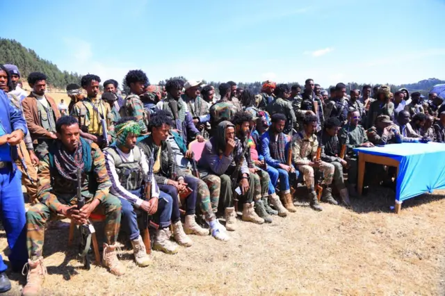 ከመንግሥት ጋር የተስማሙ የፋኖ ታጣቂዎች