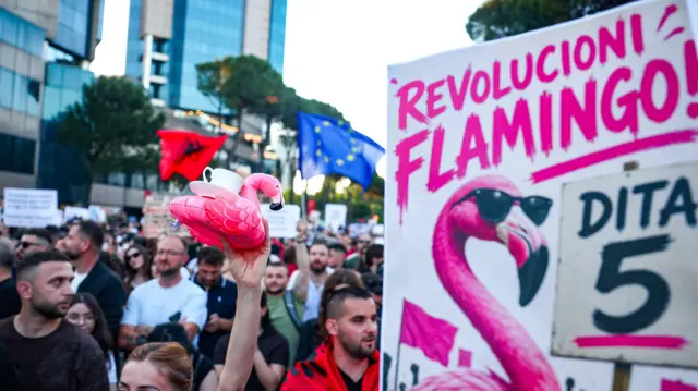 protesti u Tirani