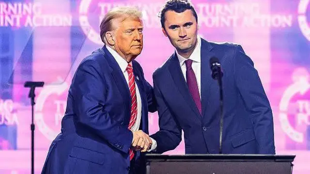 Charlie Kirk na Trump