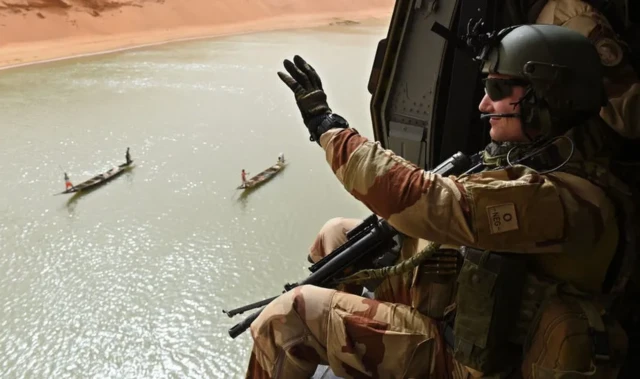 Des militaires en opération 