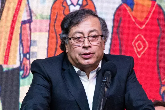 कोलंबिया के राष्ट्रपति गुस्तावो पेट्रो