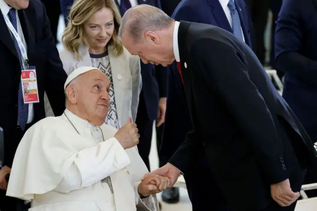 Papa ve Erdoğan