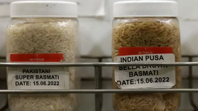 બાસમતી ચોખા ભારત પાકિસ્તાન 