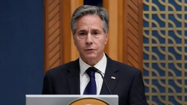 अमेरिकी विदेश मंत्री एंटनी ब्लिंकेन