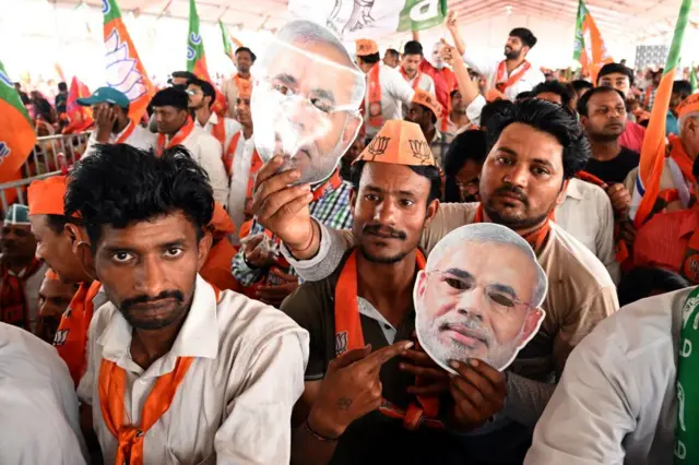 નરેન્દ્ર મોદીની ચૂંટણી રેલી