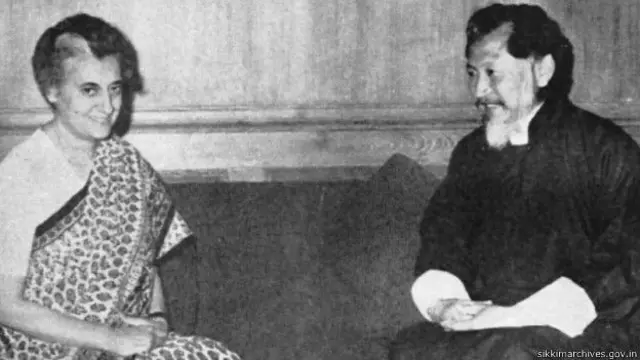 ఇందిరా గాంధీతో చోగ్యాల్