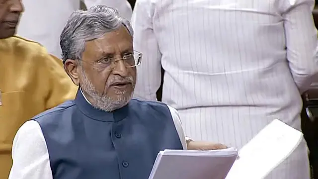 बीजेपी नेता और राज्यसभा सांसद सुशील मोदी