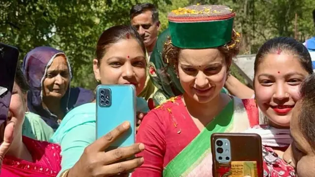 કંગના રનૌત, મંડી, ભાજપ, બીબીસી ગુજરાતી