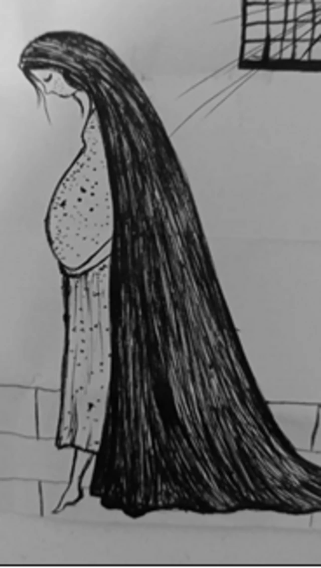 یکی از تصاویر کتاب احضار دوال‌پای رسوایی با بوی پای‌سیب، نوشته سپیده قلیان