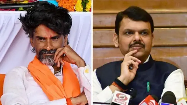 मनोज जरांगे आणि देवेंद्र फडणवीस