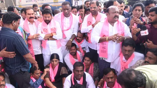 బీఆర్ఎస్ ధర్నా 