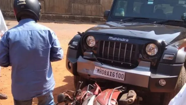 अपघाताचं ठिकाण