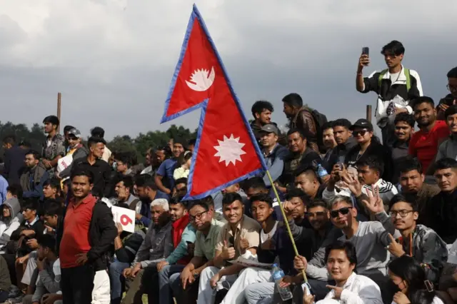 नेपाली क्रिकेट समर्थकहरू 